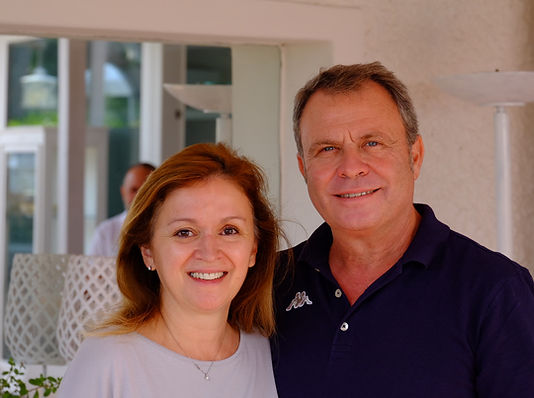 Alexandra e Giuseppe Romano Casa Suite Teresa Forio Ischia