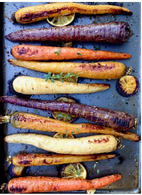 Heirloom carrots can be purple!
