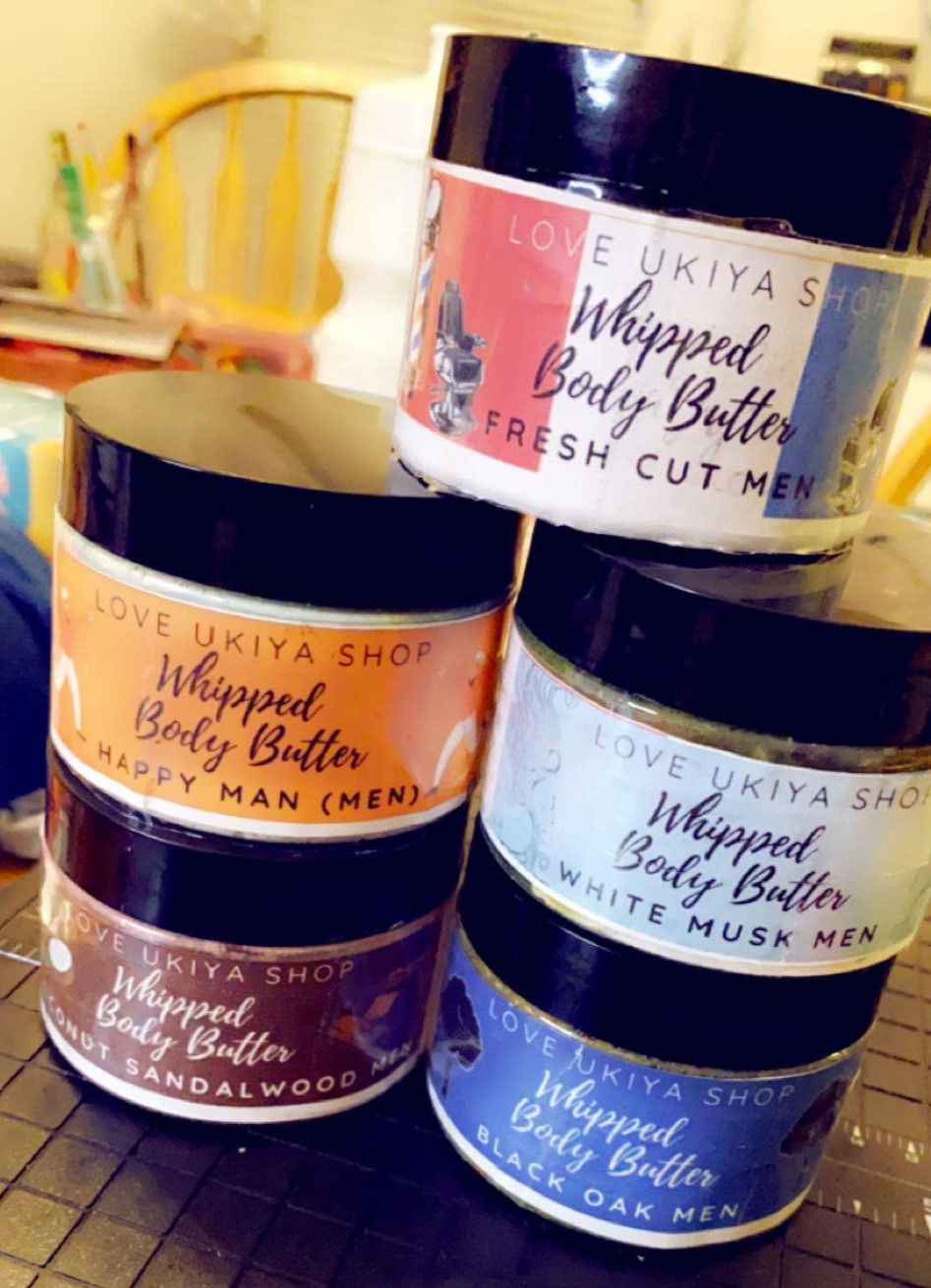 Men Scents Body Butters