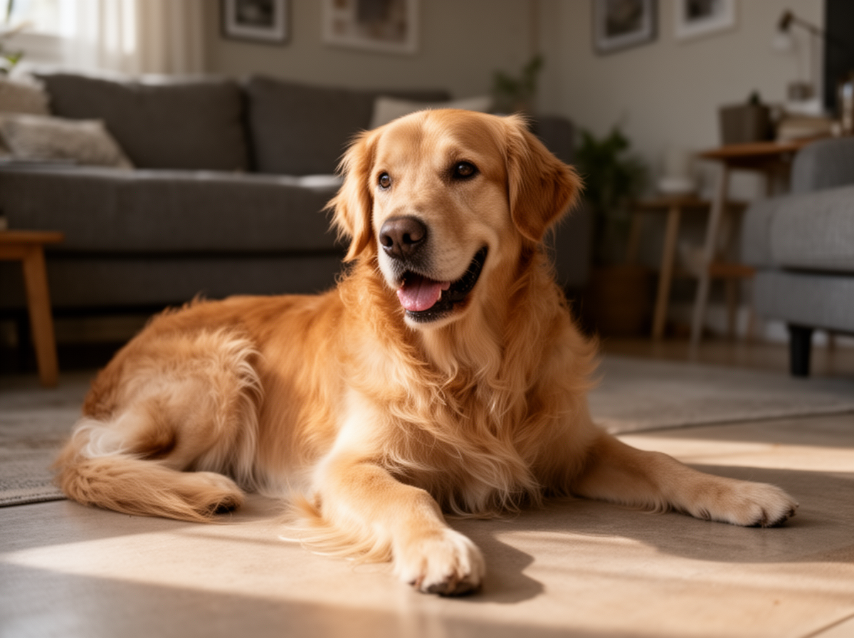 Hund an der Leine im Park – Hundehaftpflicht für Halter