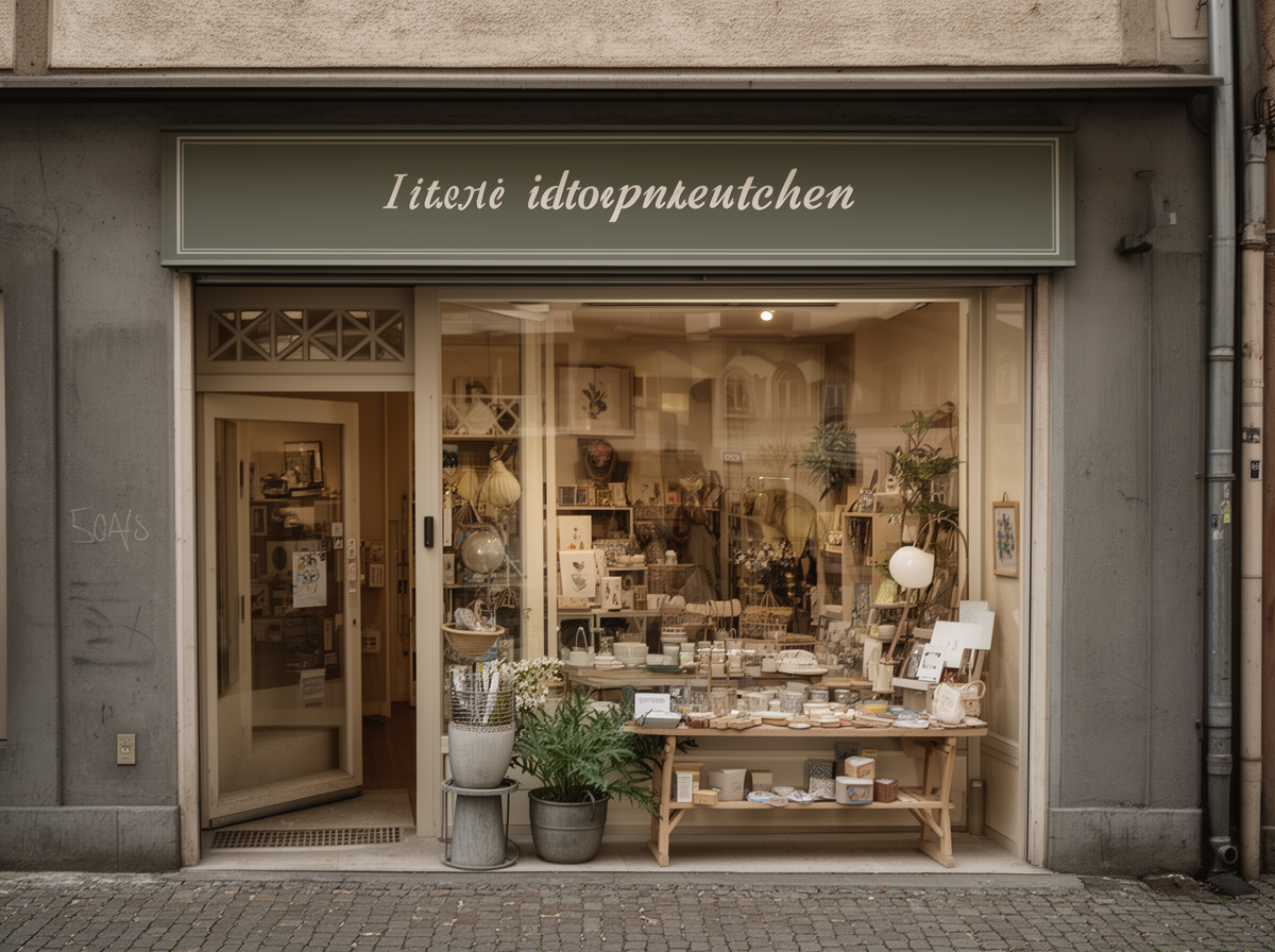 Ladengeschäft mit Schaufenster – Glasversicherung für Gewerbe