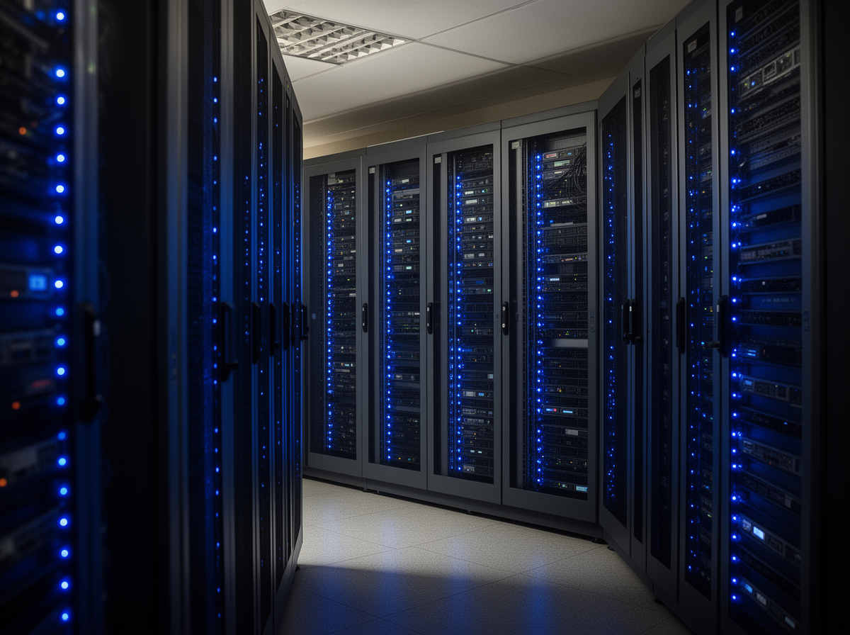 Serverschrank im Technikraum – Haftung in IT-Berufen