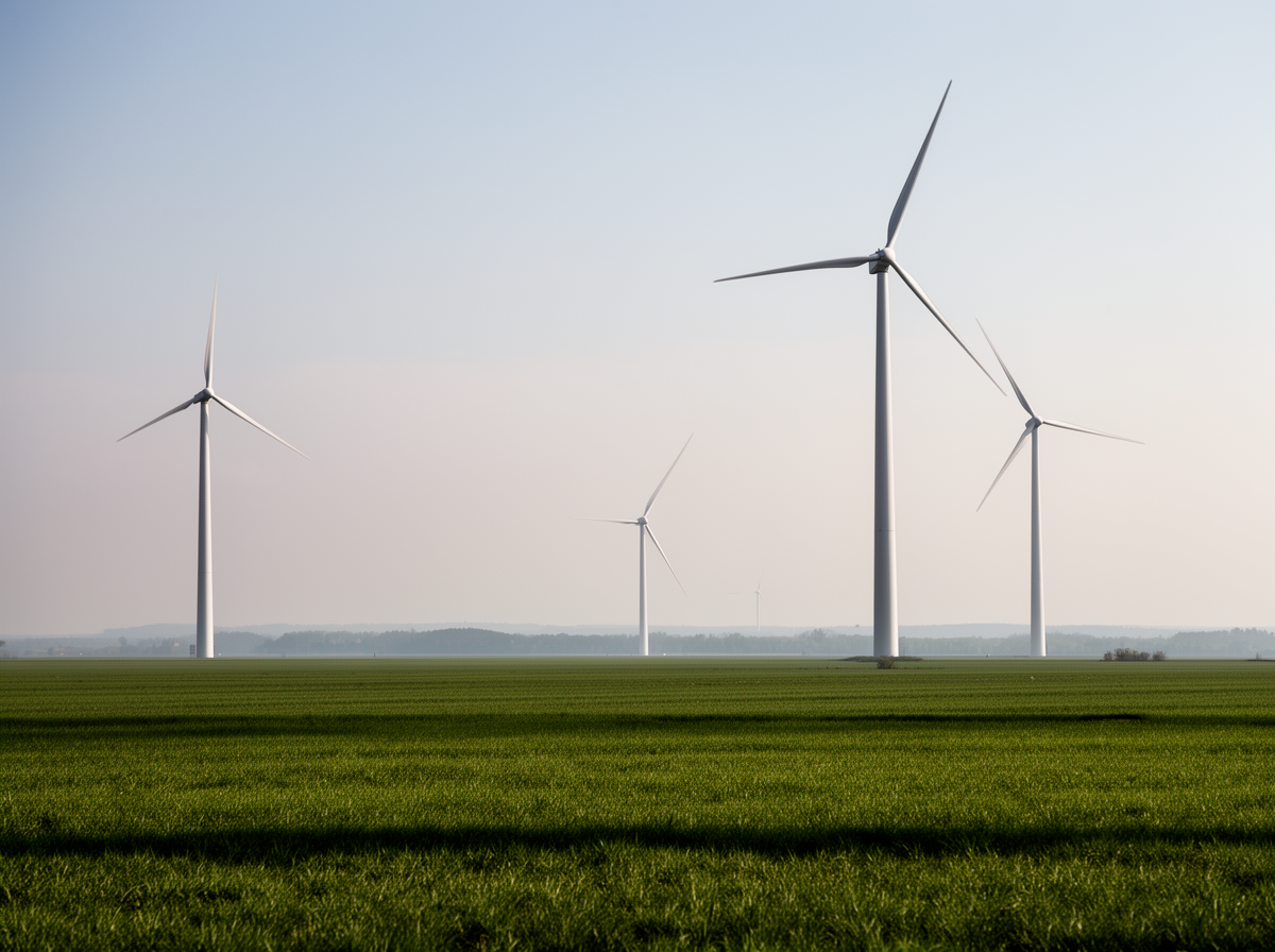 Windräder in der Landschaft – Ausschlusskriterien in der Geldanlage