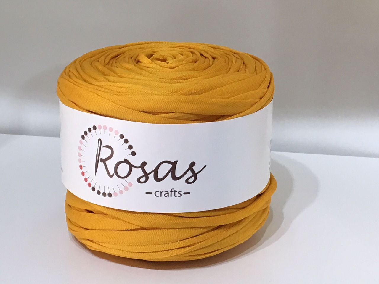 Trapillo Pluma - Color Mostaza