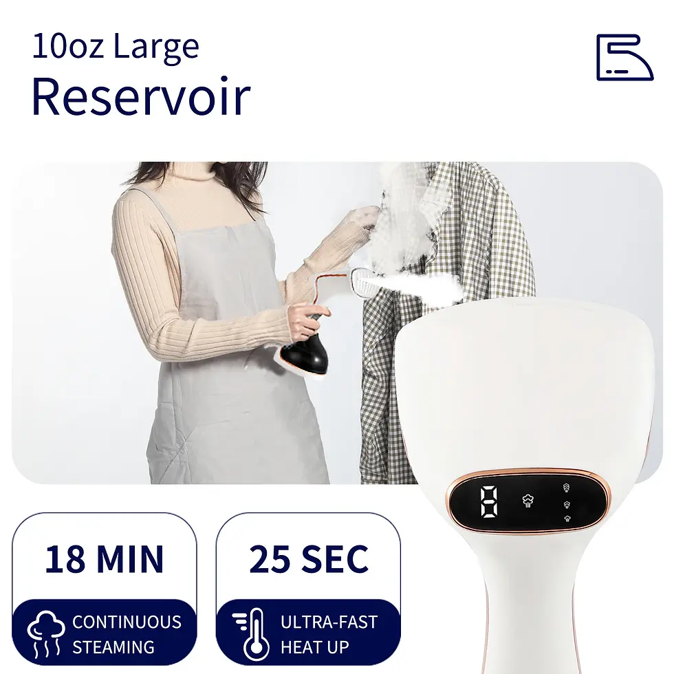 Thumbnail: Urban Bloom - Handheld Steam Hanging Iron Touch Screen Control 1800W