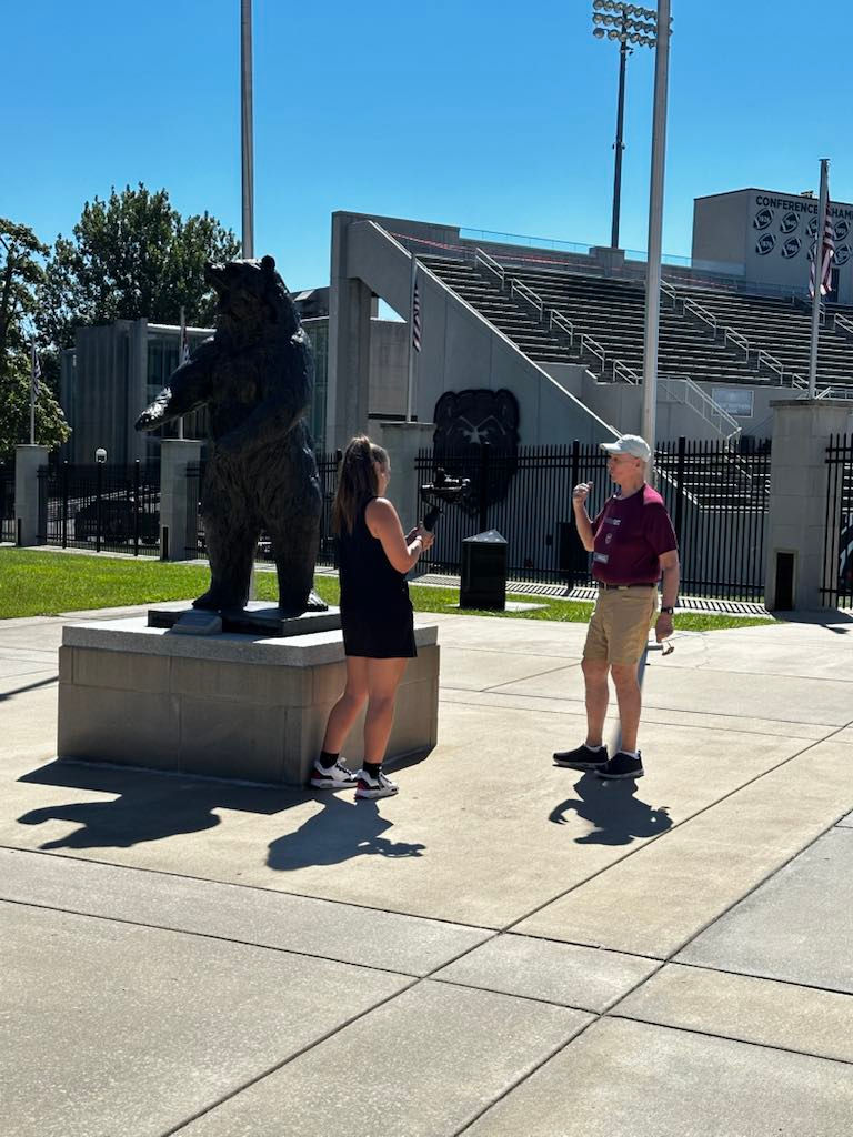Shooting Legendary Coach Rich Johanningmeier for Maroon Print Episode