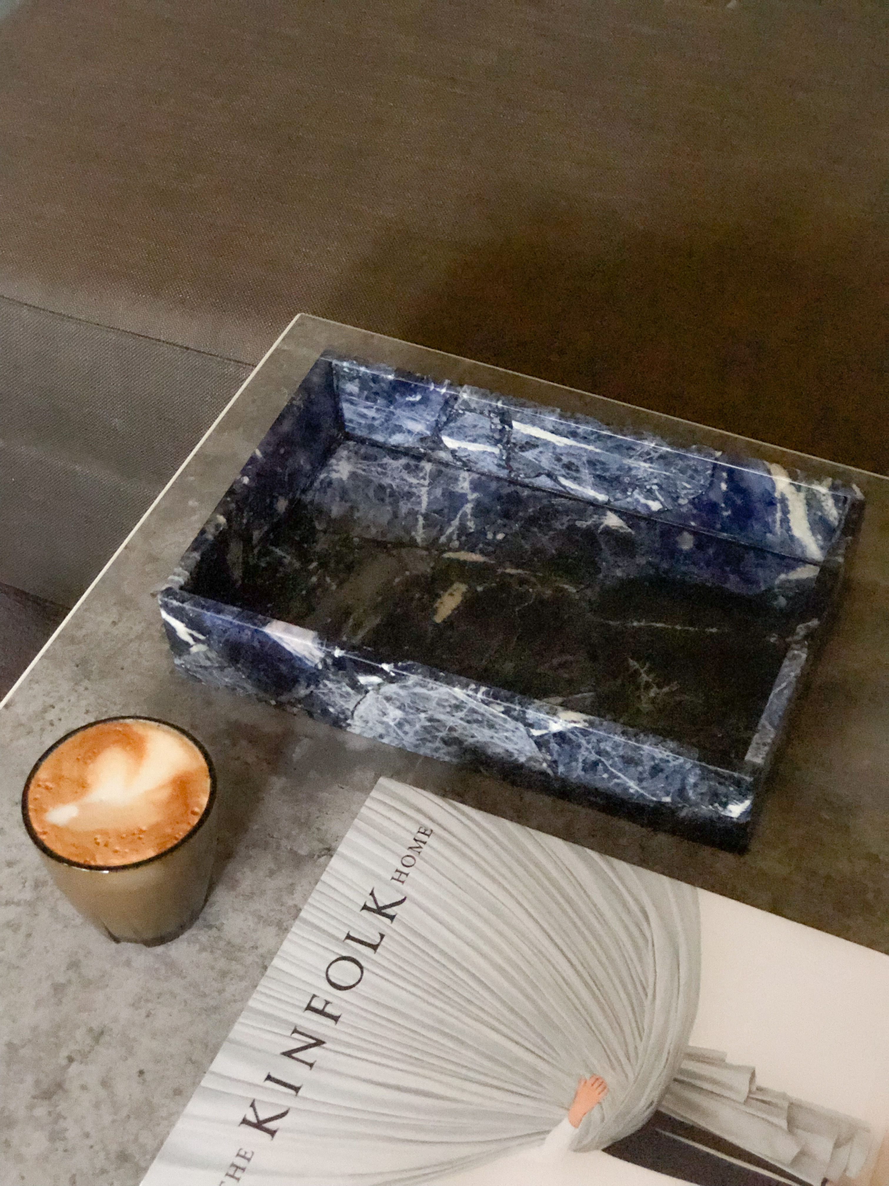 Sodalite Crystal Tray - XLarge