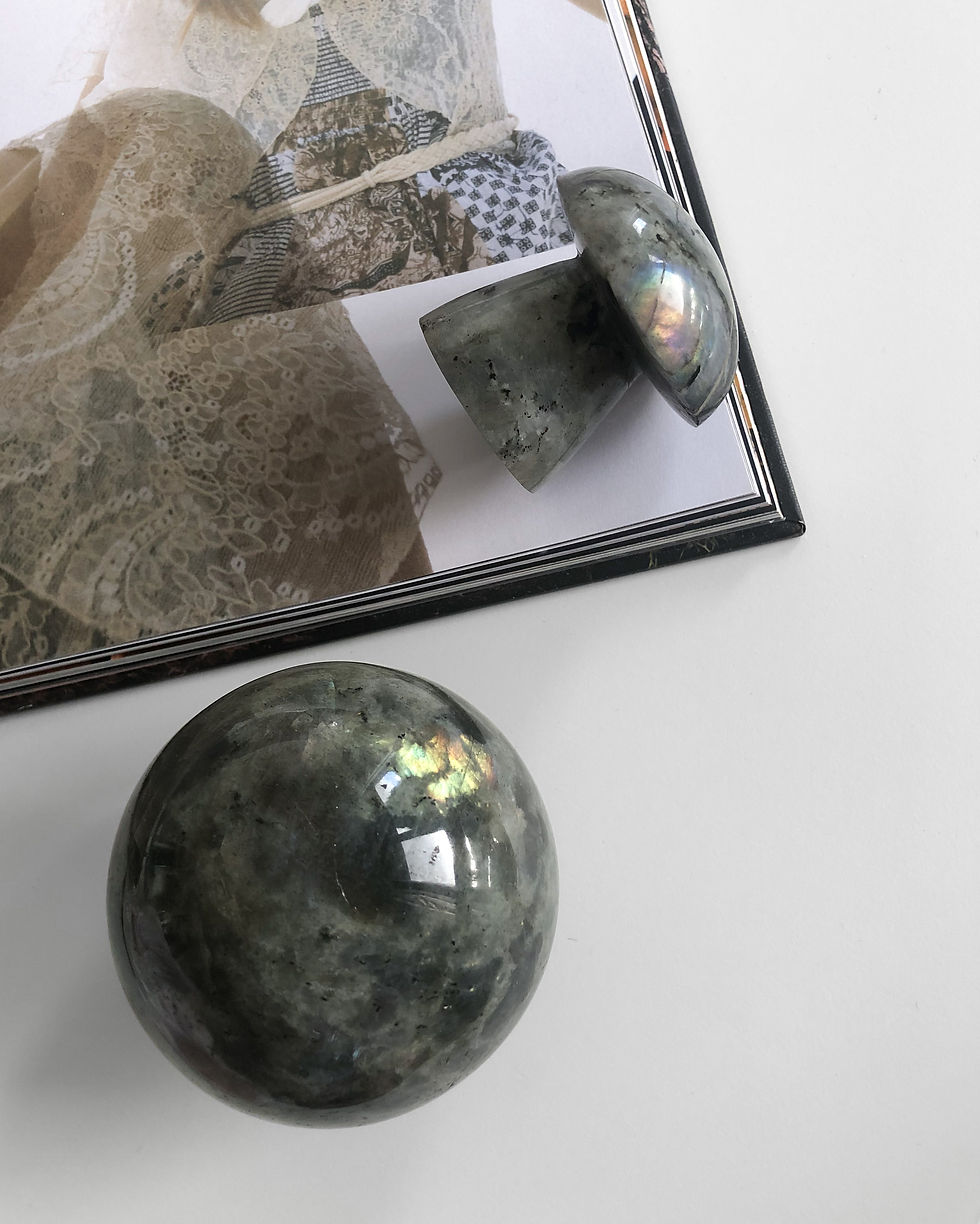 Labradorite Mushroom - Large