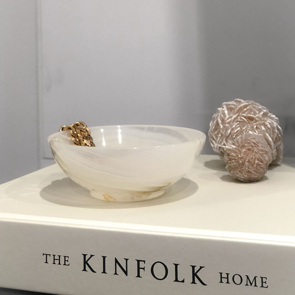 Thumbnail: White Onyx Round Bowls - Small