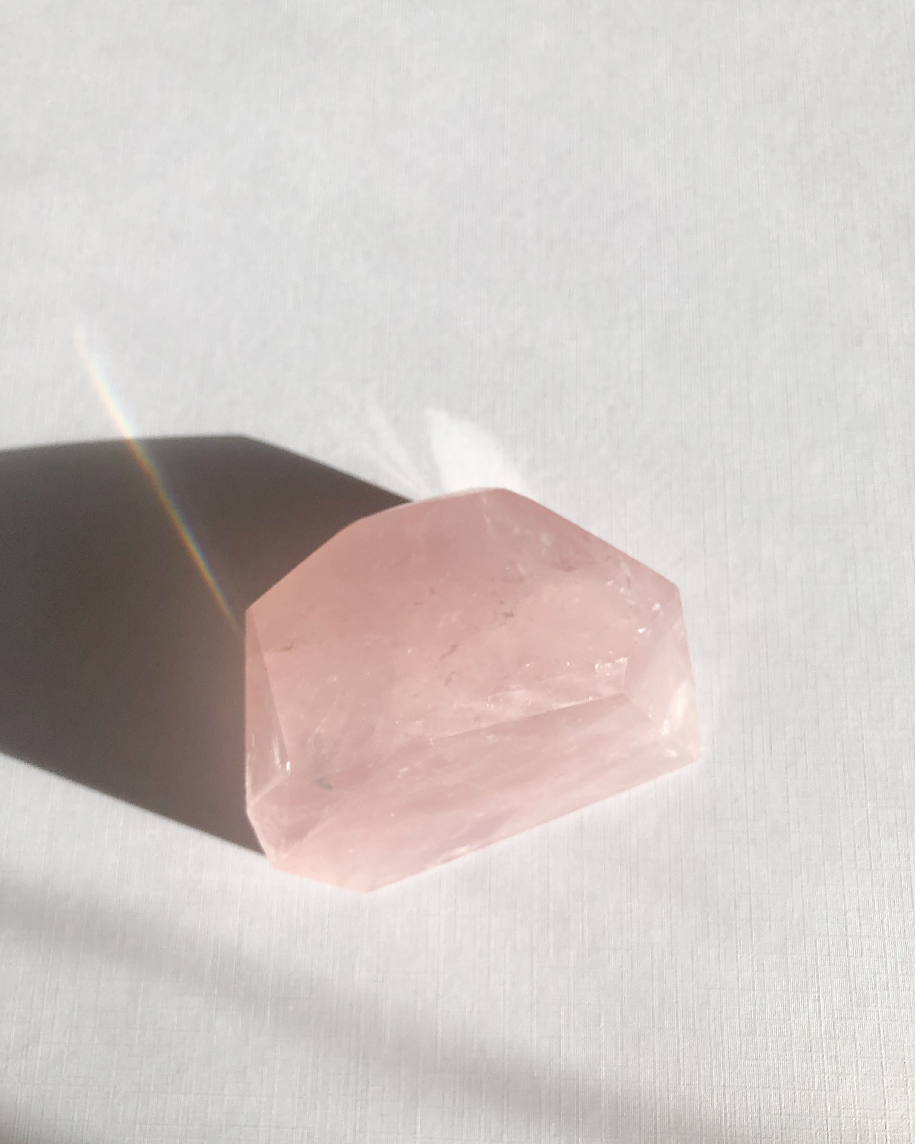 Rose Quartz Polished Free Form - Large