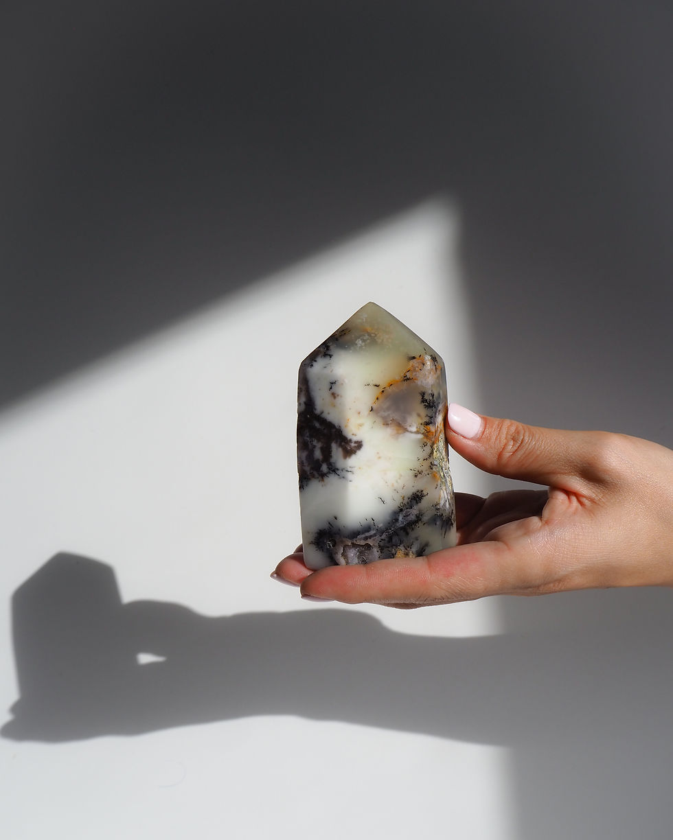 Dendritic Agate Tower - Medium