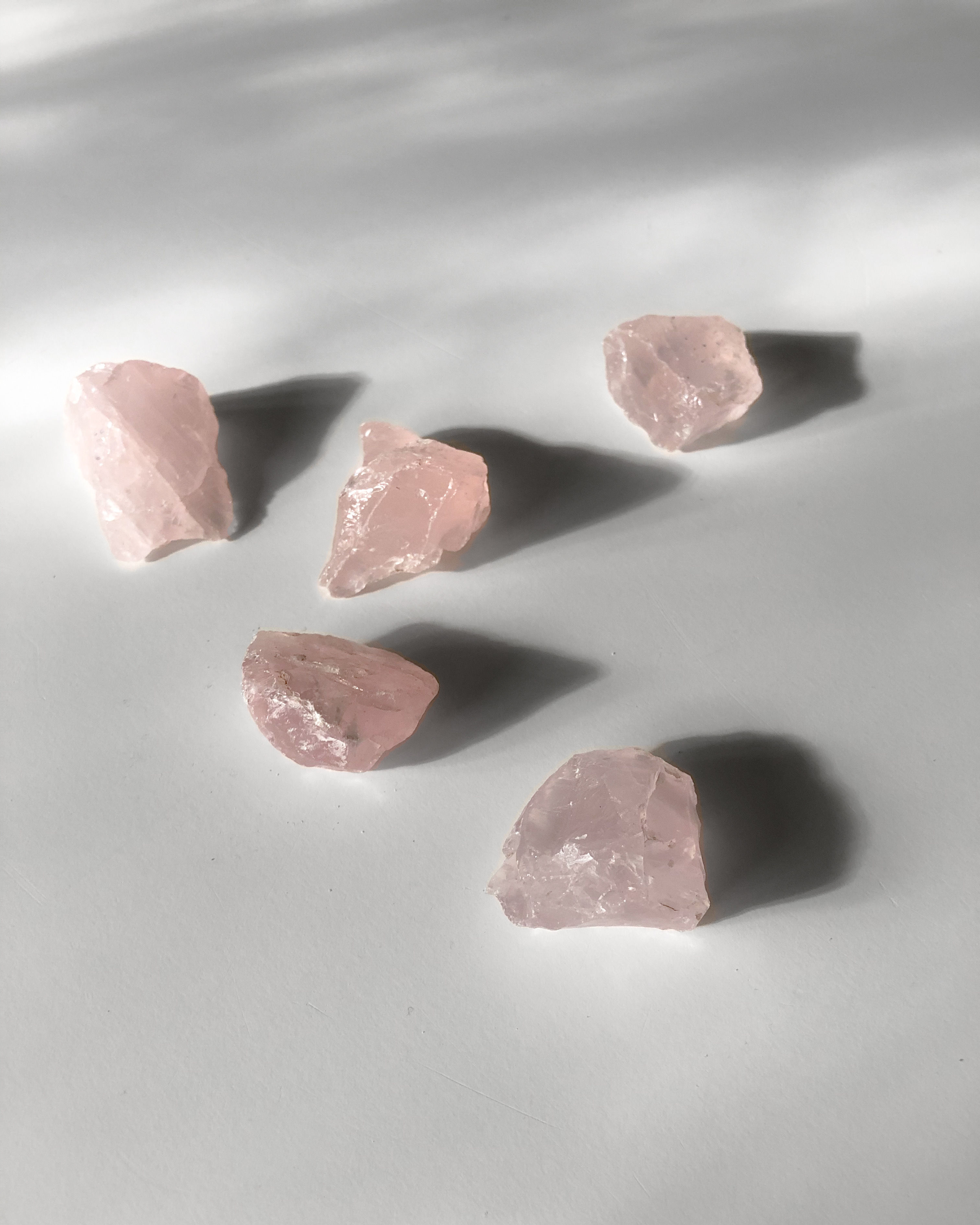 RAW Rose Quartz Raw Crystals