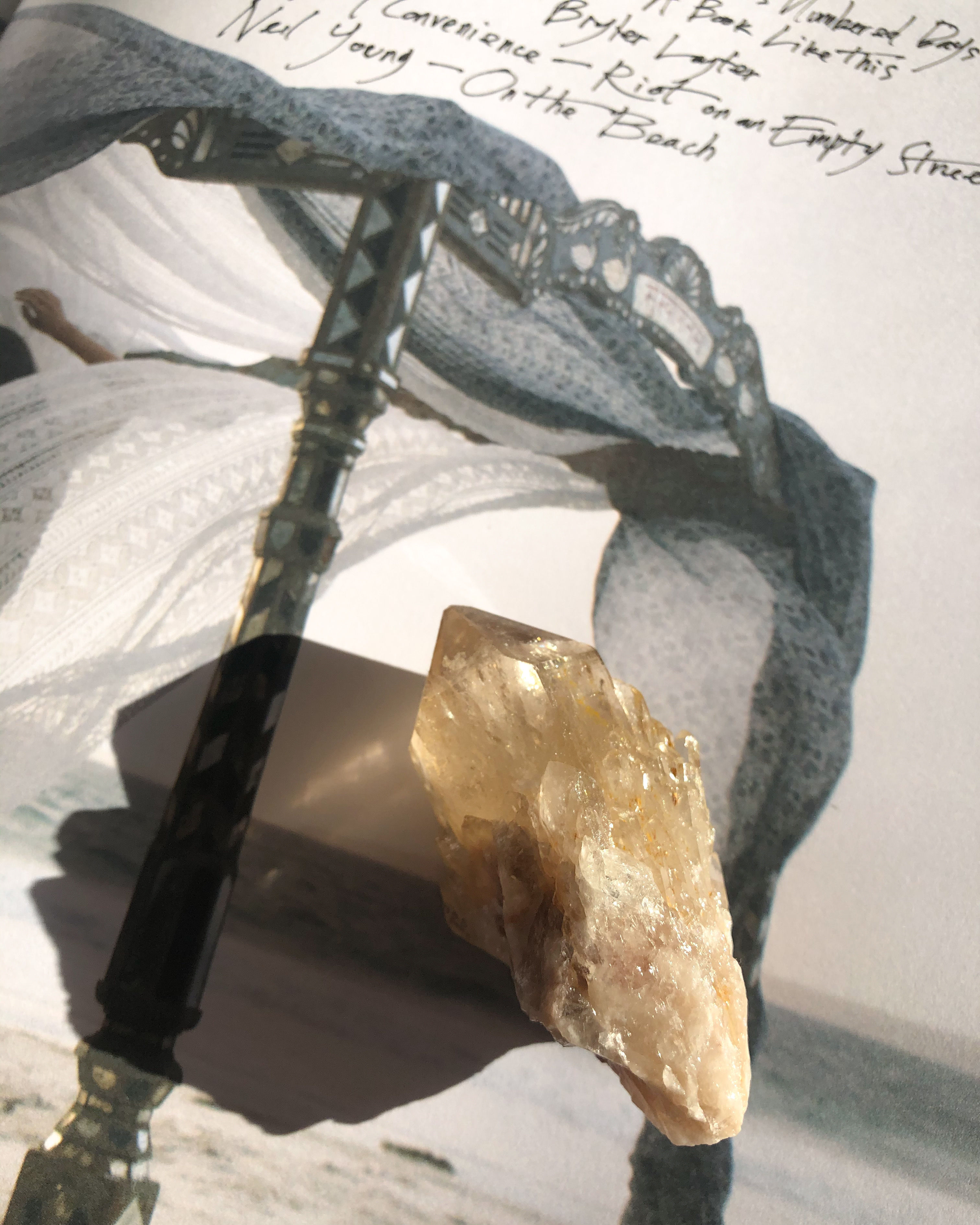 Kundalini Citrine, Congo - Flower - Medium