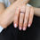 Miniature : Garnet Ring - Self Confidence