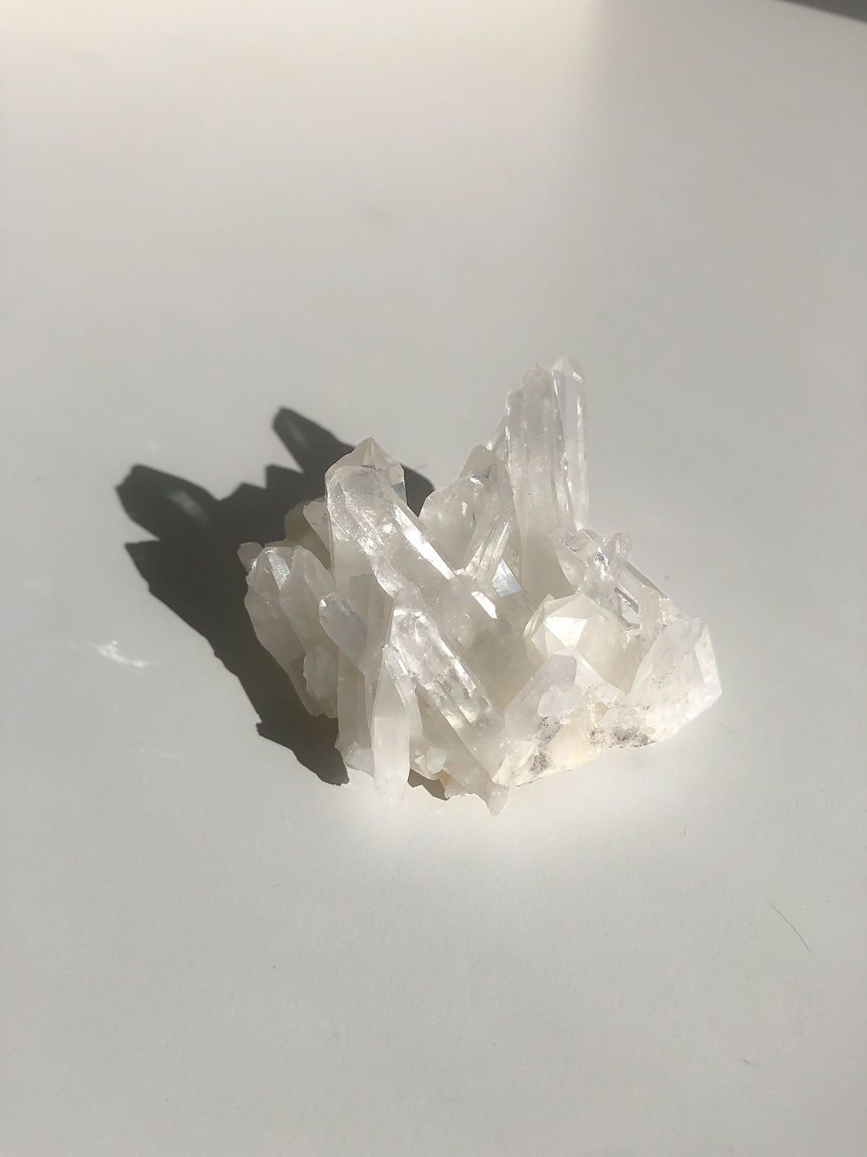 Miniature : Clear Quartz Natural Cluster - Small
