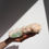 Miniature : Peach Calcite X Green Fluorite Base Specimen - Large