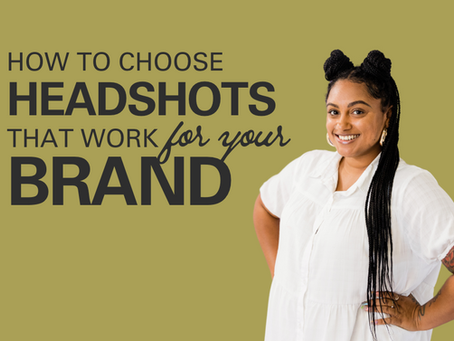 How to choose headshots that work for non-designers