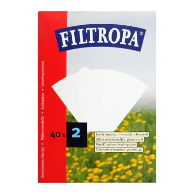 Filtropa Paper Filter Size#2 - 40 Pk