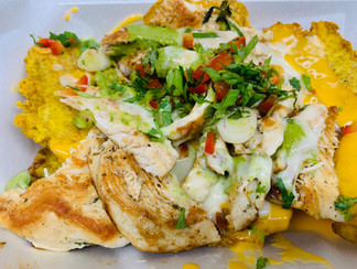 Cuban Chicken Nachos