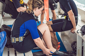 Cours de plongée sous-marine