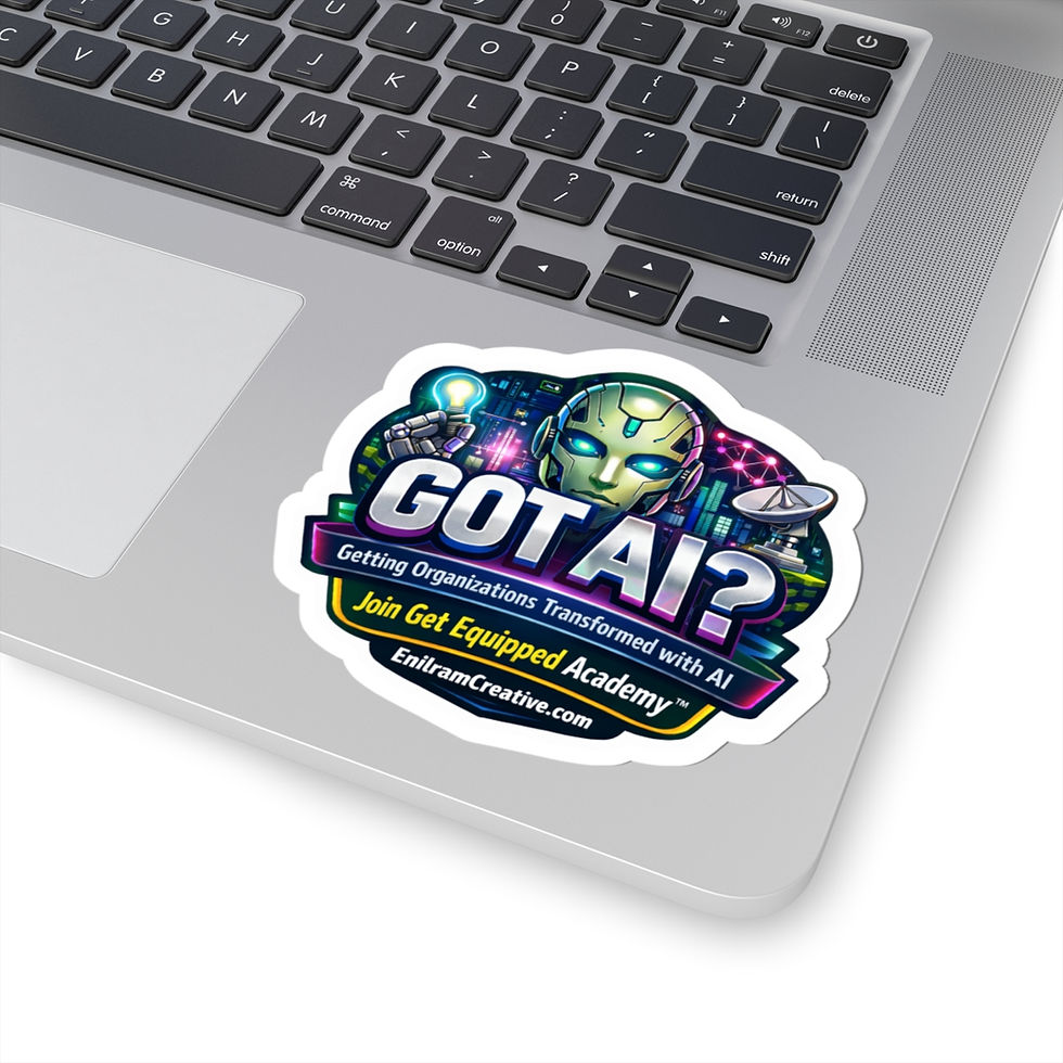 Thumbnail: Got AI? Technology Sticker — Futuristic AI Robot Laptop Decal
