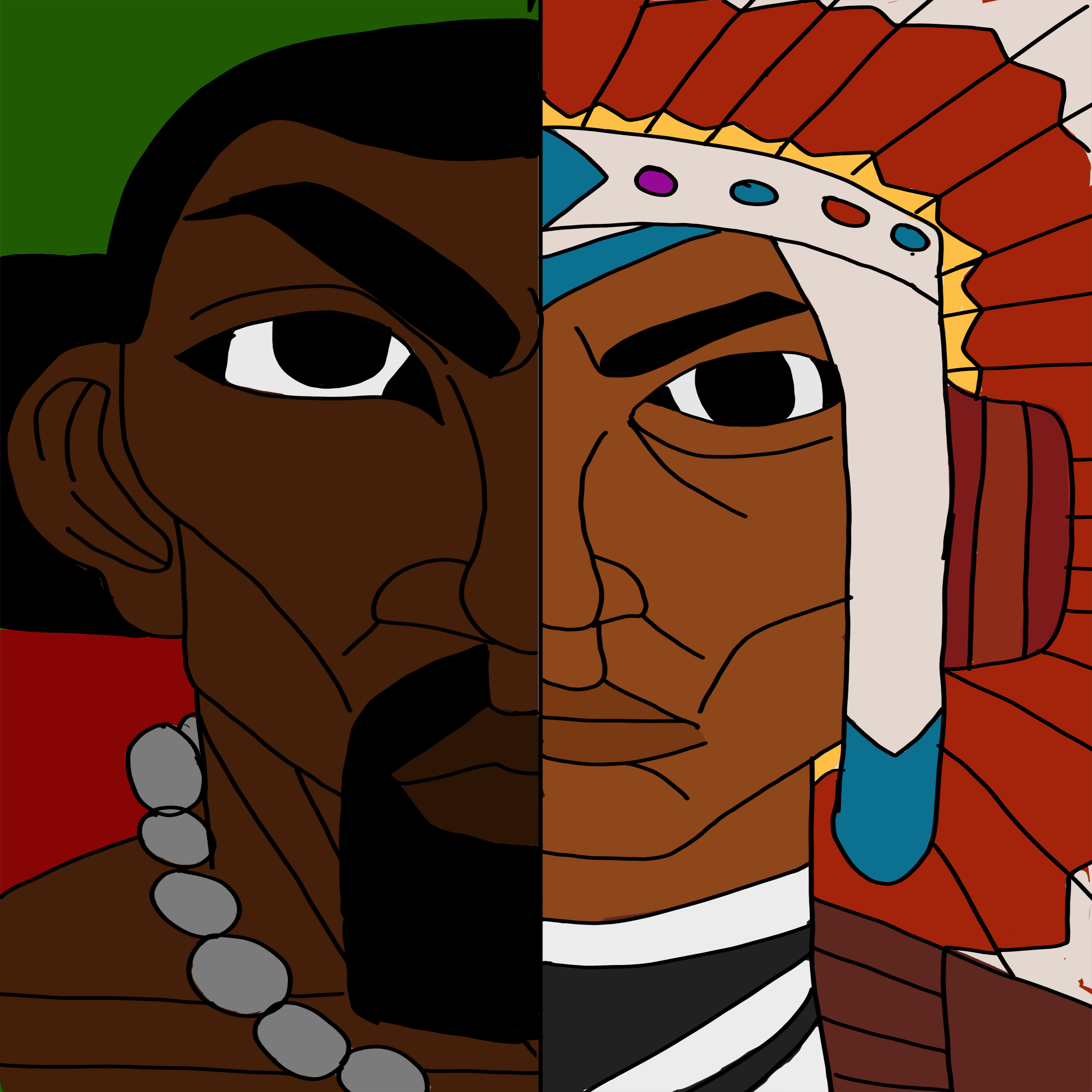 Black Power Native Pride