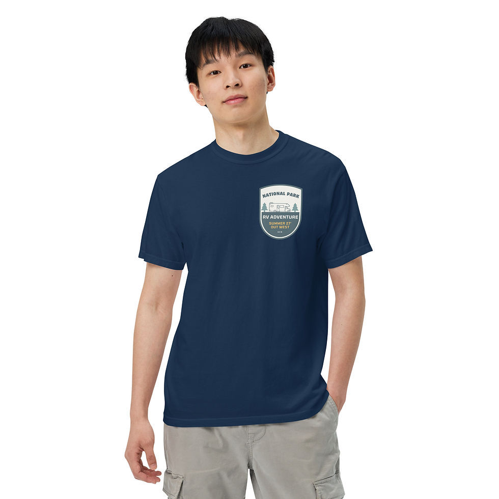 Thumbnail: Unisex garment-dyed heavyweight t-shirt