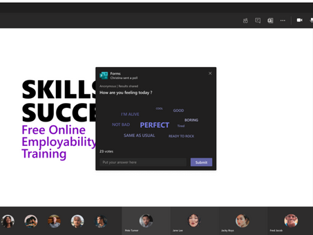 Microsoft Teams to support Open-Ended Questions