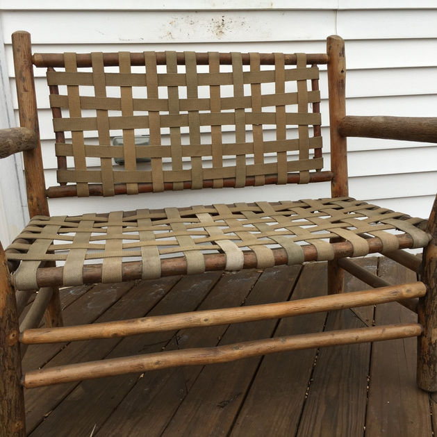 How to restore the finish on bark-covered furniture