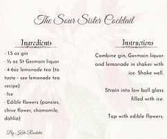 Bacchus Bite - The Sour Sister Cocktail