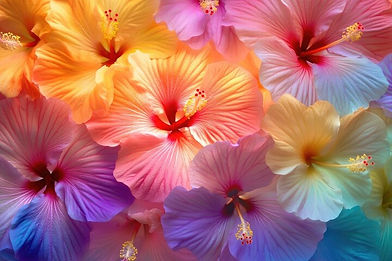 Vibrant hibiscus blossoms .jpg