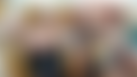 Stella Denton (left) with Lavender and Peggy Virgin with Violet at Camelot Care's home in Wellington, Somerset, playing with dolls.