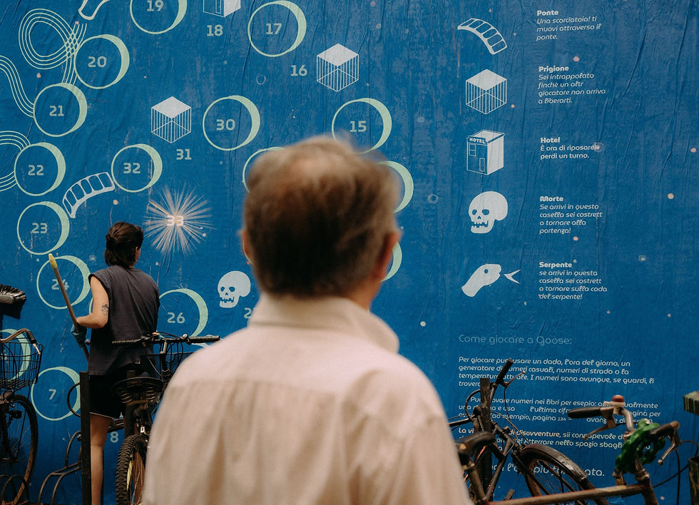 Game of the Goose Mural