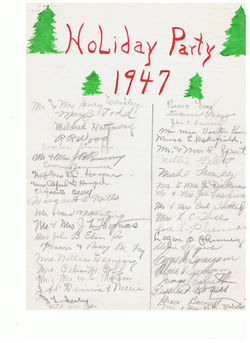 Holiday Party 1947
