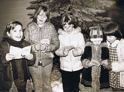 lisa whalen and carolers