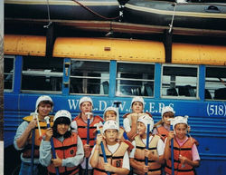 white water rafting