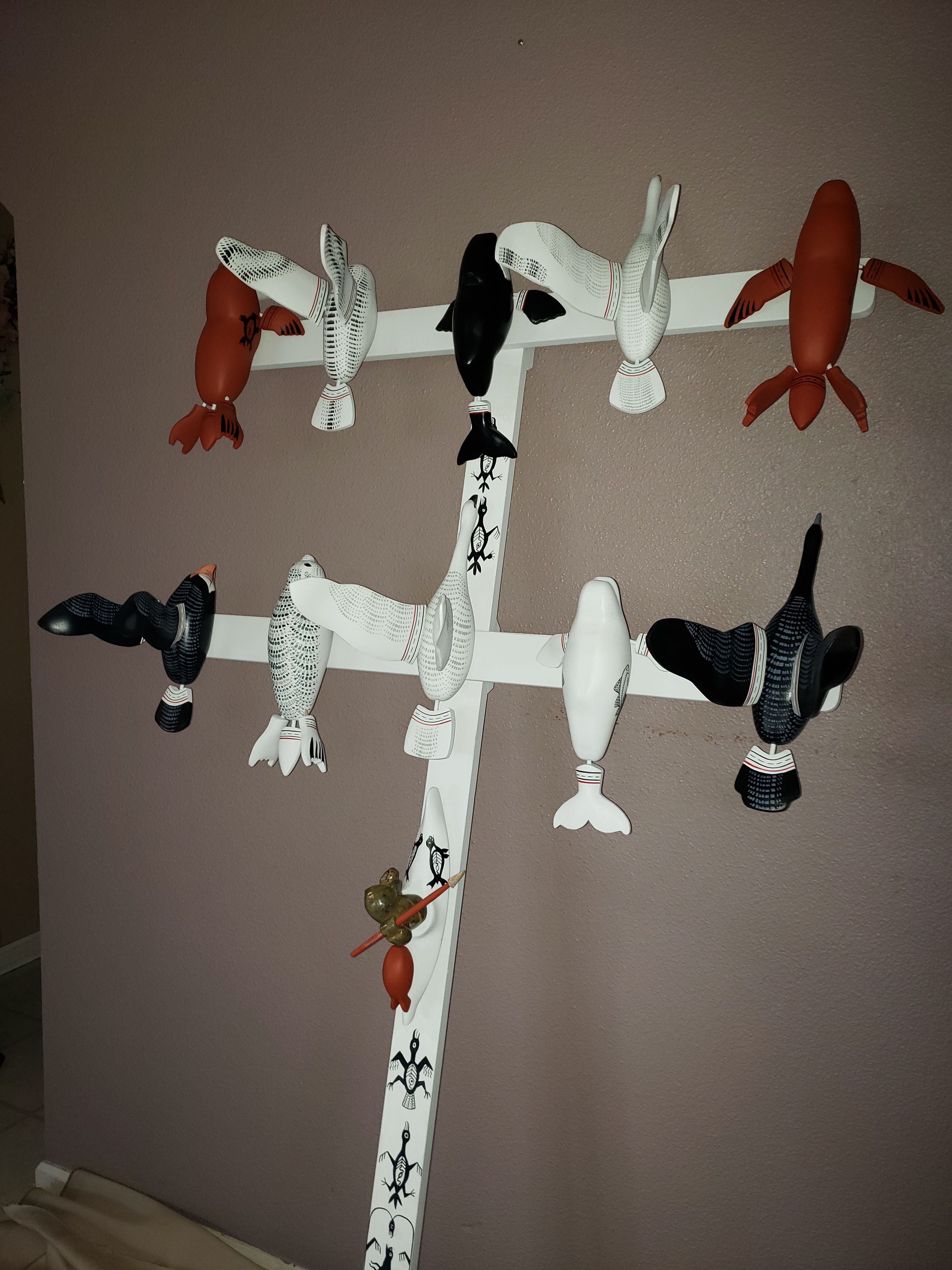 Nunivak Island Ancient Dancing Stick