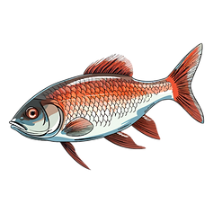 artistic-aquatics-2d-illustration-showcasing-the-elegance-of-a-cherry-barb-fish-ai-generat