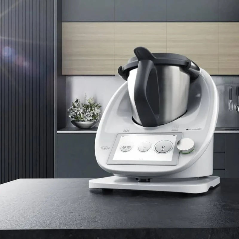 Miniatura: KitchenSlider® H - V2 Plus - Posuvná podložka pro TM6, TM5 - bílá