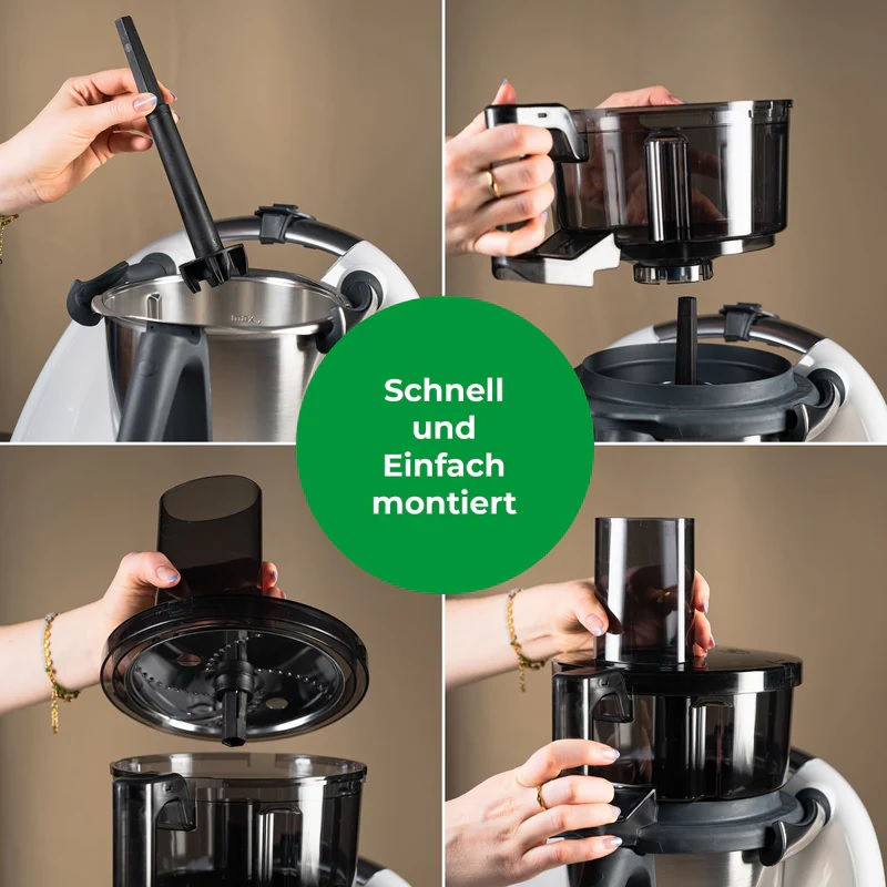 Miniatura: WunderSlicer® V2 - Kráječ zeleniny pro Thermomix TM6, TM5 - vylepšená verze