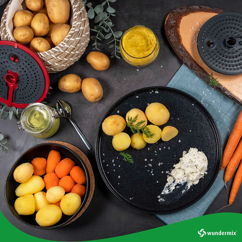 Miniatura: WunderPeeler - Škrabka na brambory bez nosiče pro Thermomix a Monsieur Cuisine