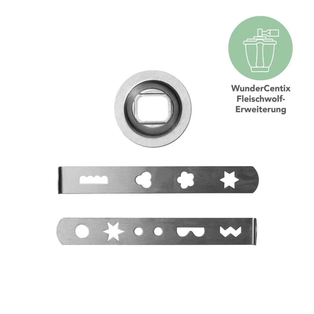 WunderCentix® - Nástavec k mlýnku na maso - Tvořítko na sušenky