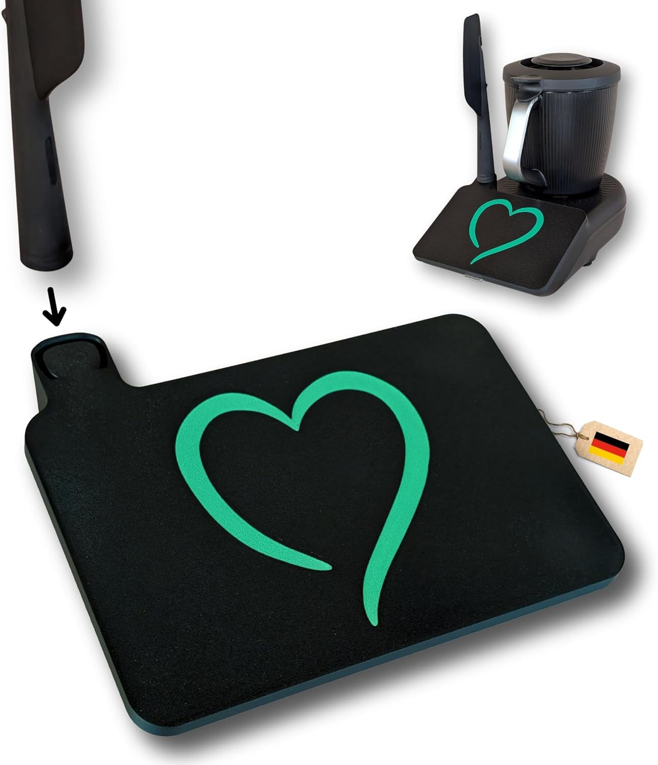 Kryt displeje Thrid pro Thermomix TM7 - srdce