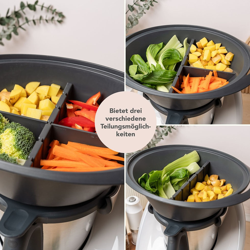 Miniatura: Steamix® - Flexibilní přepážka pro Varomu Thermomixu TM6, TM5