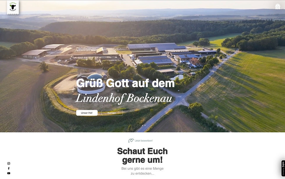 Portfolio auf Mobilgeräten