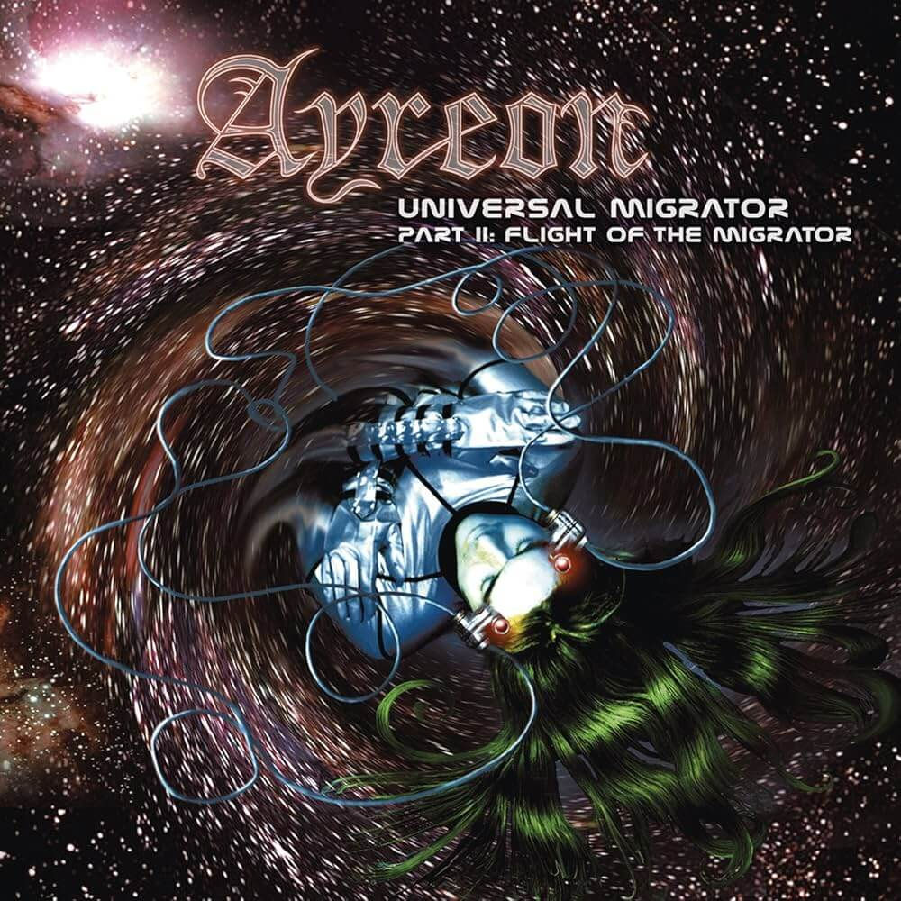 Albumcover van Ayreon - Universal Migrator Part II (Oranje Gekleurd Vinyl 2LP)(Limited Transparent Orange Coloured Vinyl 2LP)