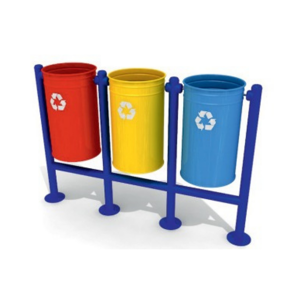3'Lü Geri Dönüşüm Kovaları
