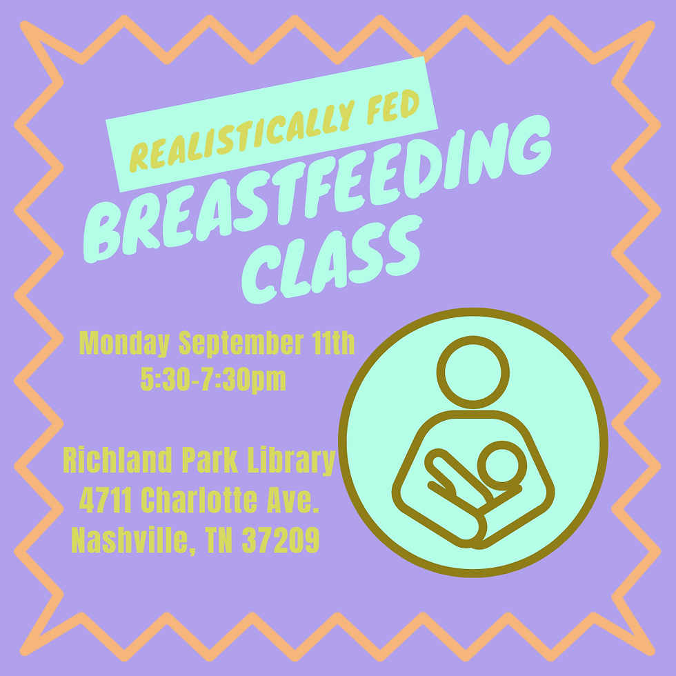 9/11 Richland Park Library FREE Breastfeeding Class