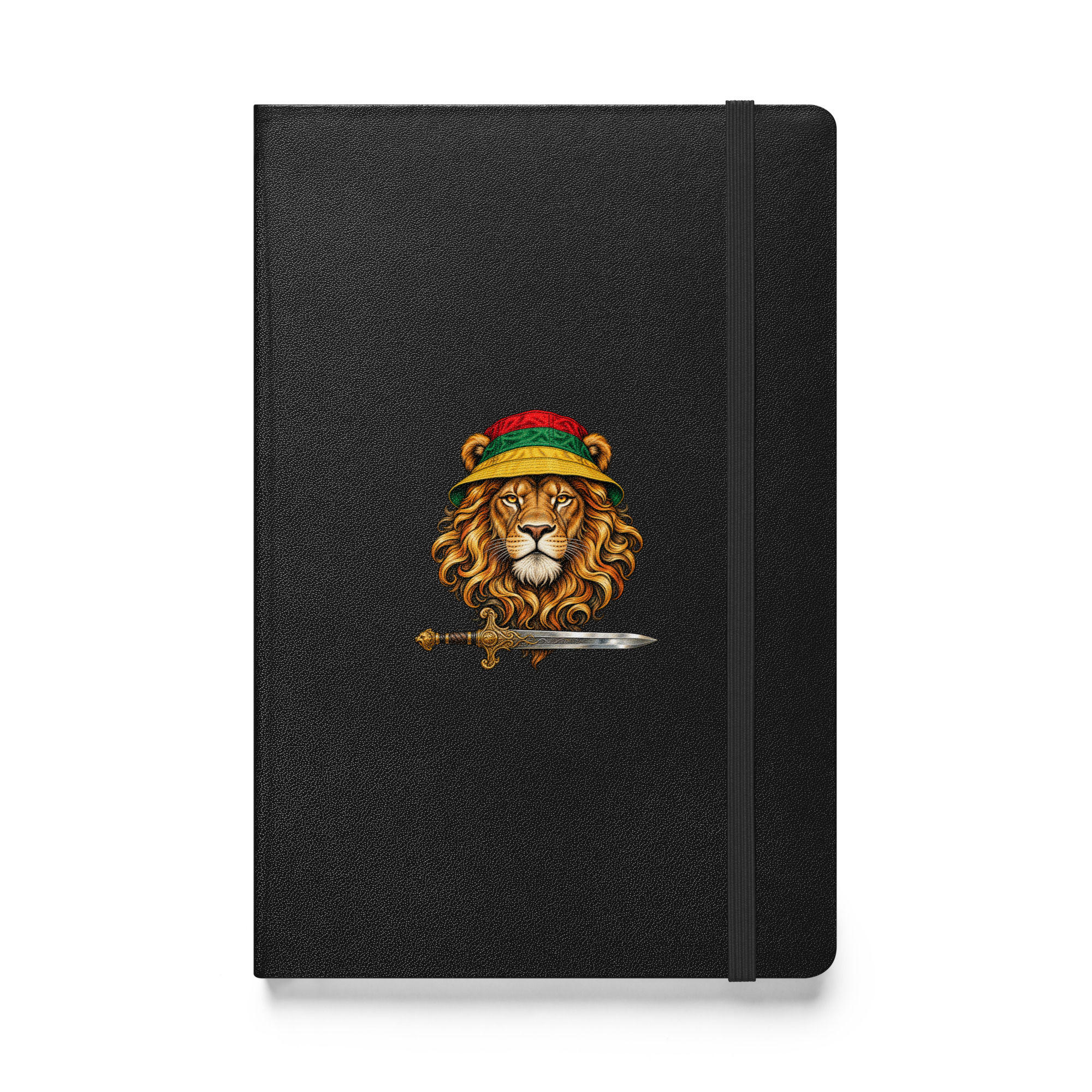 Hardcover bound notebook