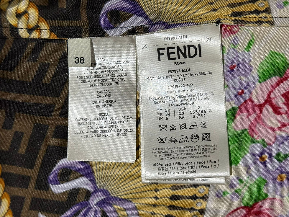 Miniatura: Blusa Fendi & Versace